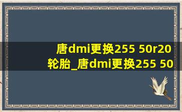 唐dmi更换255 50r20轮胎_唐dmi更换255 50r20轮胎后效果